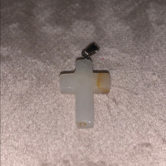 Unique stone colors cross pendant / charm - Picture 1 of 2